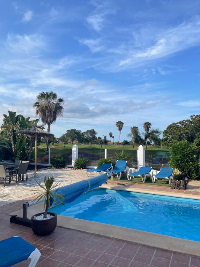 Willa Casa Piedra, Luxury Family Front Line Golf, Hot Tub,Pool Table, 8 Pers, Caleta De Fuste Zewnętrze zdjęcie