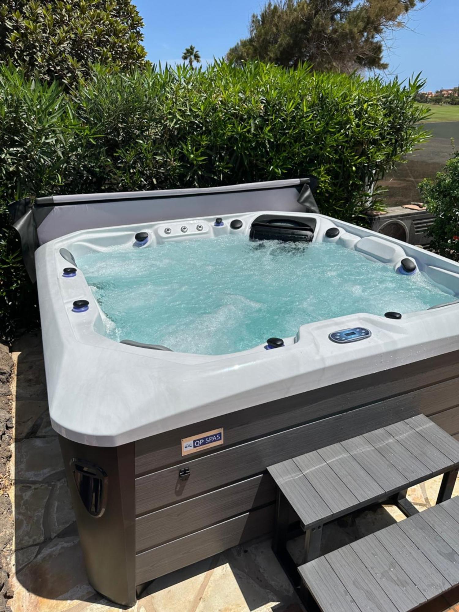 Willa Casa Piedra, Luxury Family Front Line Golf, Hot Tub,Pool Table, 8 Pers, Caleta De Fuste Zewnętrze zdjęcie
